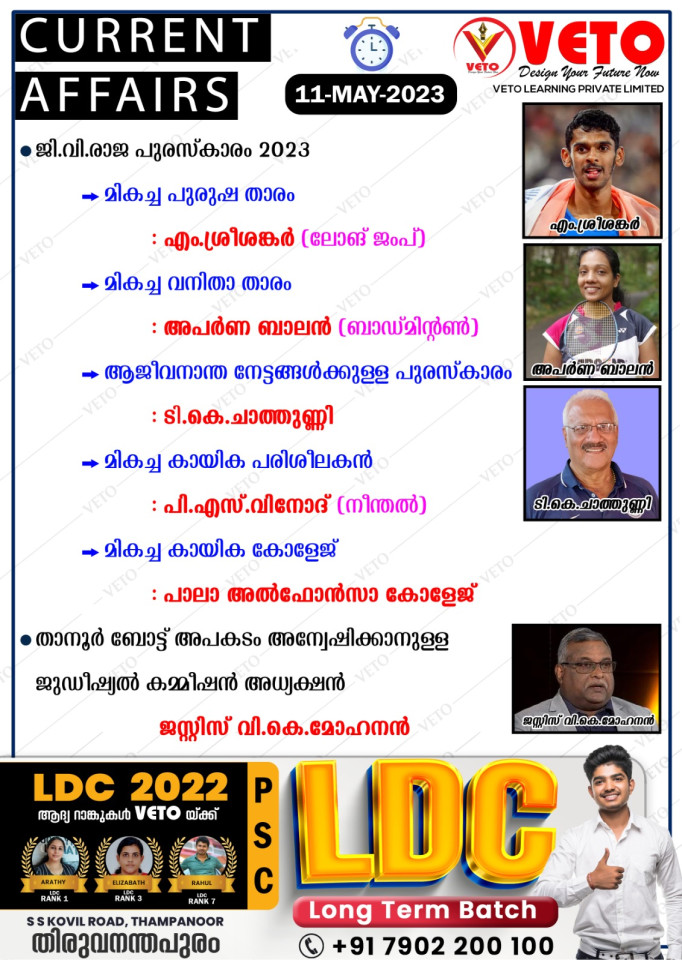 CURRENT AFFAIRS